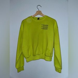 Neon Sweatshirt - Size S